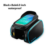 Bicycle Frame Phone Holder With Side Compartments