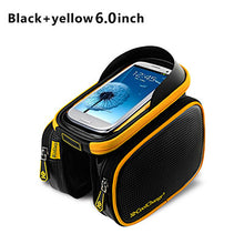 Bicycle Frame Phone Holder With Side Compartments