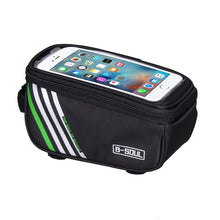 Bicycle Handlebar Phone Holder With Water Resistant Compartment