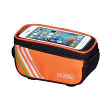 Bicycle Handlebar Phone Holder With Water Resistant Compartment